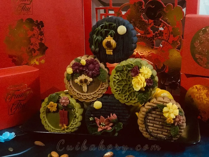 Hoa văn độc đáo của bánh