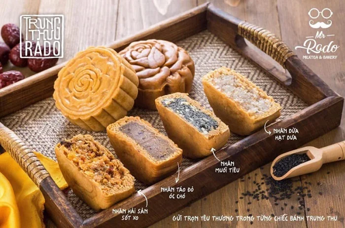 Bánh nhiều nhân độc đáo