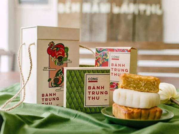 Công cà Phê với nhiều dòng bánh ấn tượng