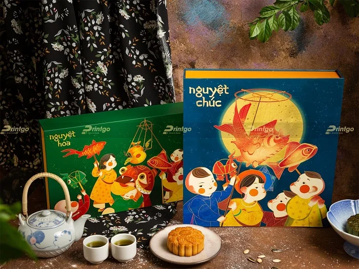 Hai hộp bánh của Guu Gourmet