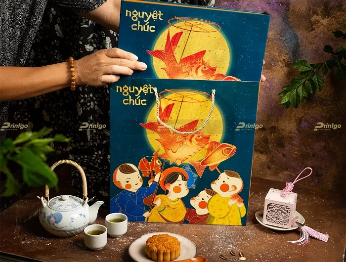 Bộ túi, hộp Nguyệt Chúc