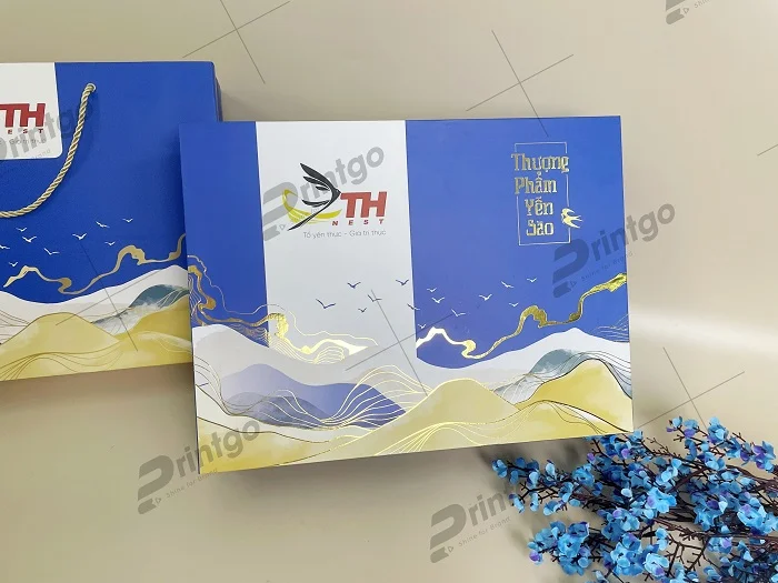 Ép kim họa tiết mặt hộp