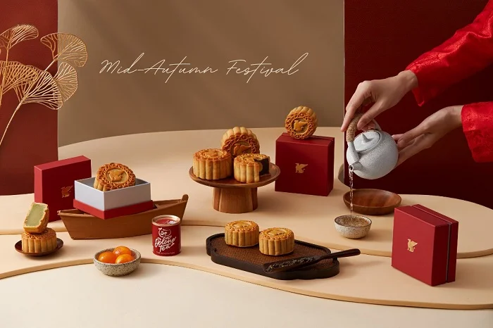 Bộ sưu tập với chủ đề của chủ đề “Món quà mùa trăng” (Ảnh: Fanpage JW Marriott Hanoi)