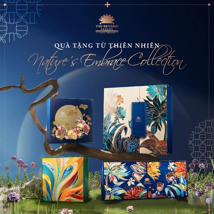The Reverie Saigon với các mẫu hộp bánh trung thu rất độc đáo