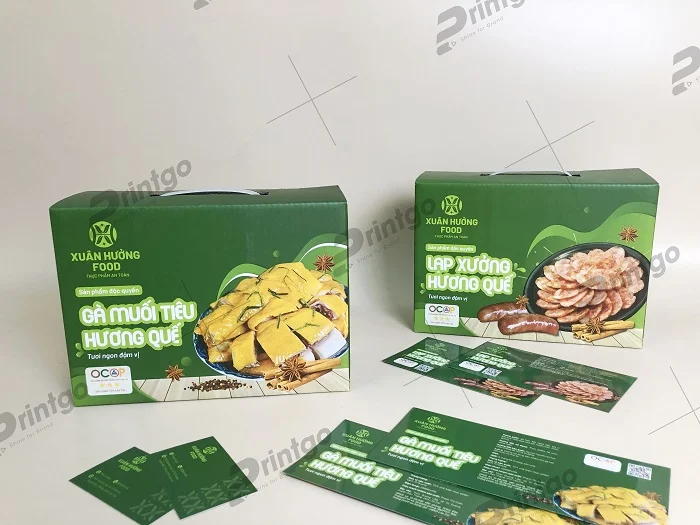 Trọn bộ bao bì Suân Hưởng Food