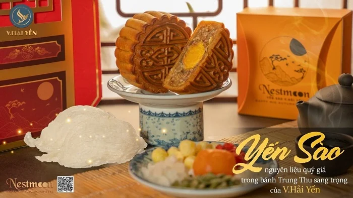 Sản phẩm bánh trung thu yến sào