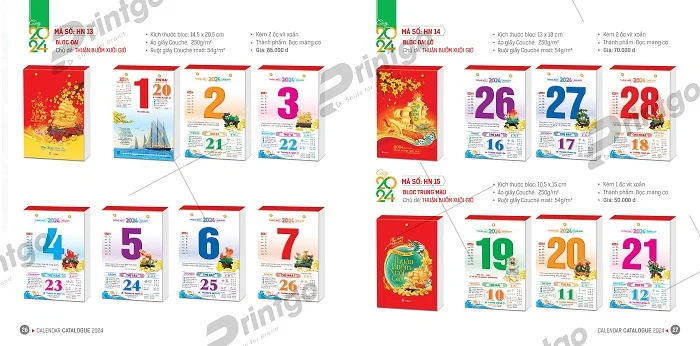 Lịch Bloc Hoa Niên