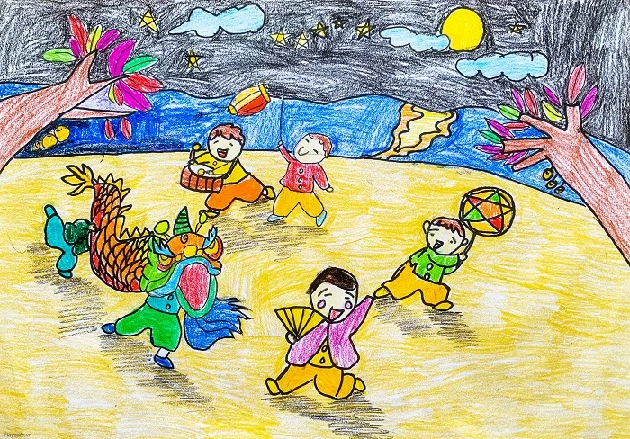 Nét vẽ hồn nhiên, sáng tạo