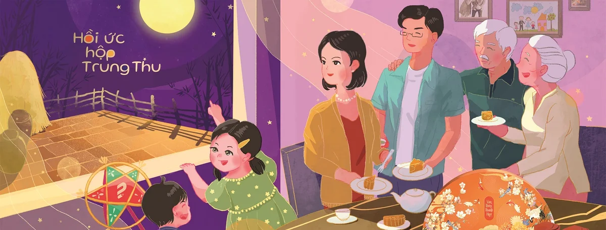 GIỚI THIỆU TRUYỆN VẼ TAY "HỒI ỨC HỘP TRUNG THU" - MỘT TÁC PHẨM ĐƯỢC TẠO RA TỪ PRINTGO