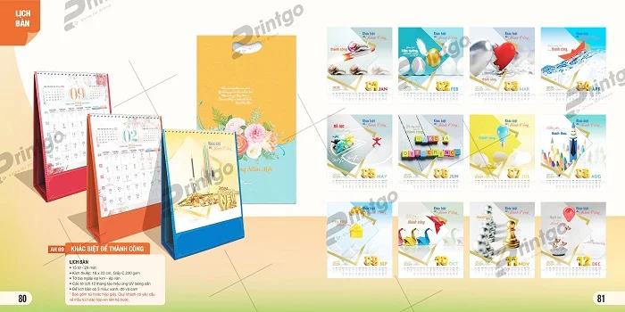 Lịch để bàn An Hảo 2024