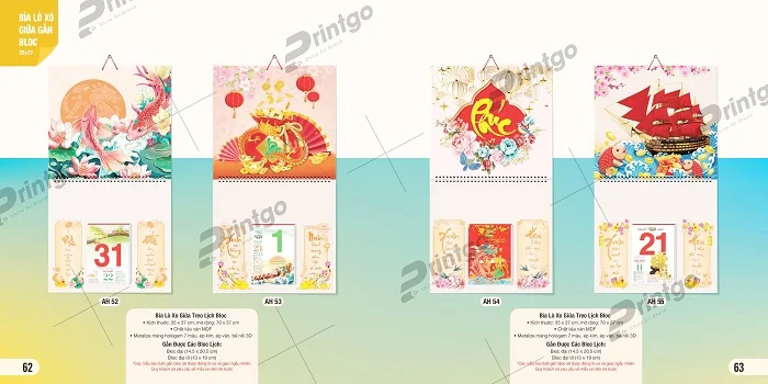 Phụ kiện bìa lịch