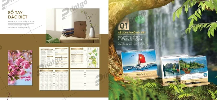 Lịch để bàn đặc biệt