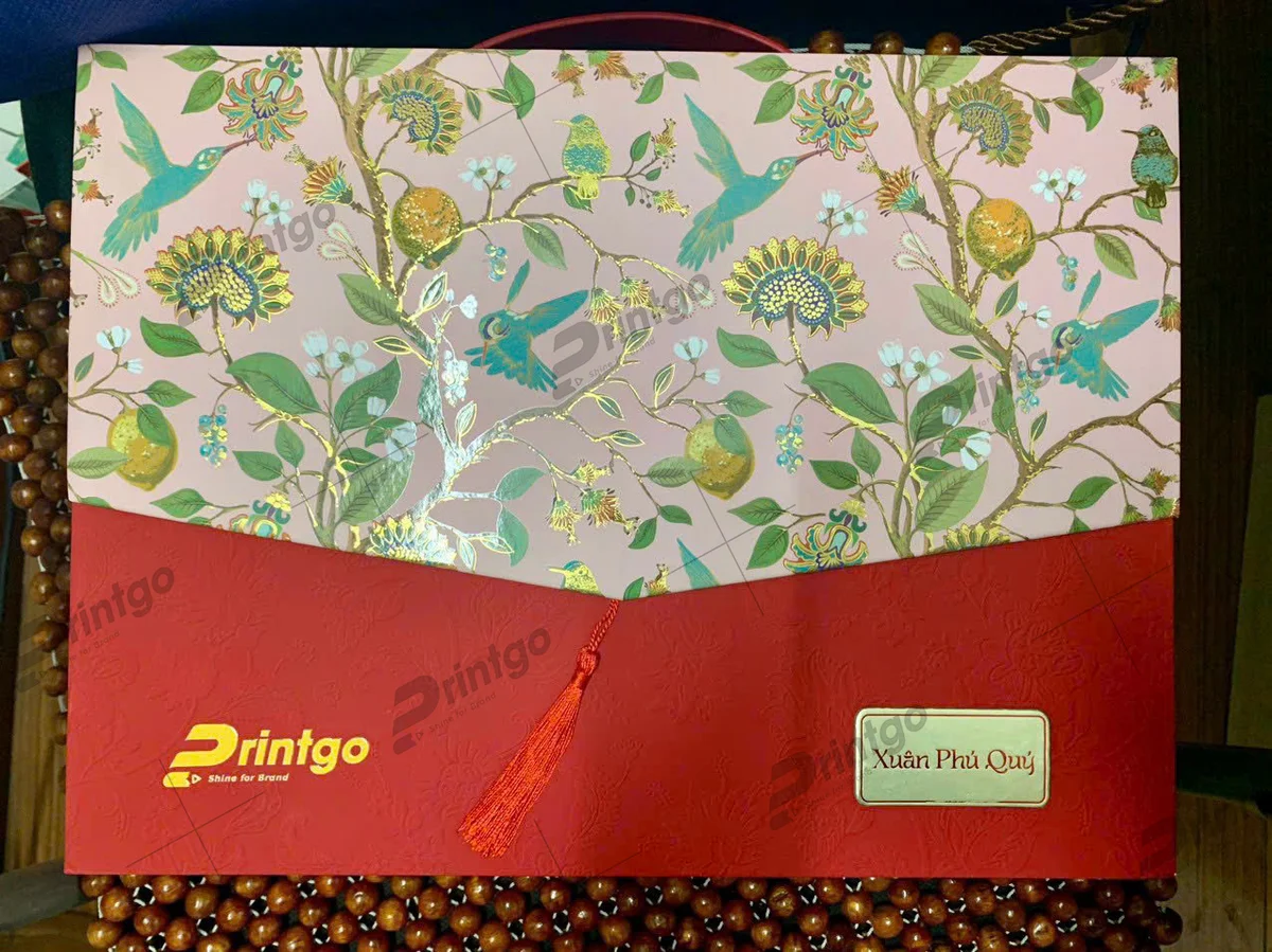 Hộp in decal nổi của Printgo