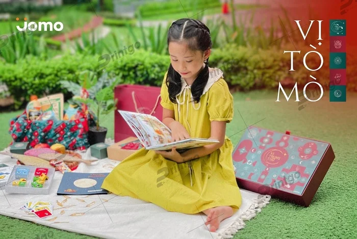 Hộp bánh trung thu Jomo sẽ là món quà ý nghĩa dành tặng người thân cho trung thu năm nay
