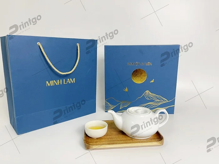 Hộp màu xanh dương