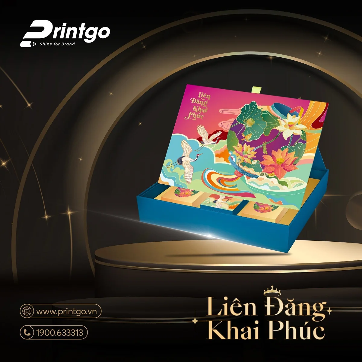 Hộp Liên Đăng Khai Phúc