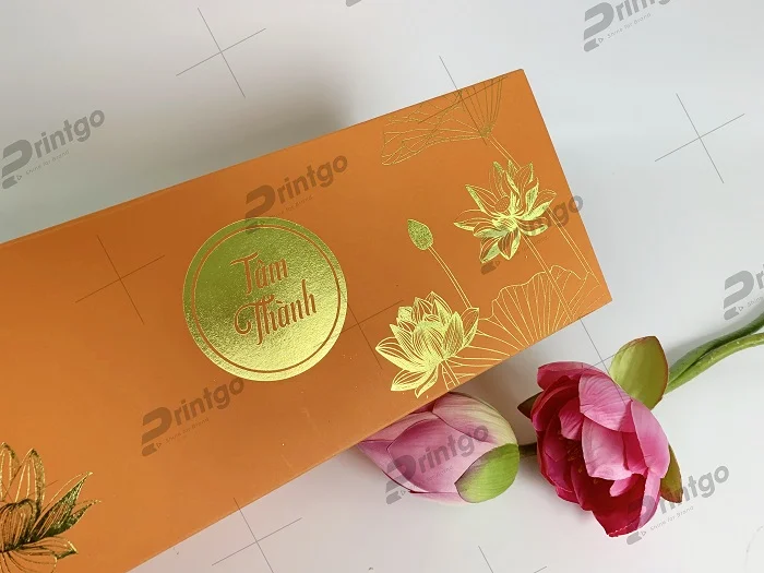 Cận cảnh bề mặt hộp ấn tượng