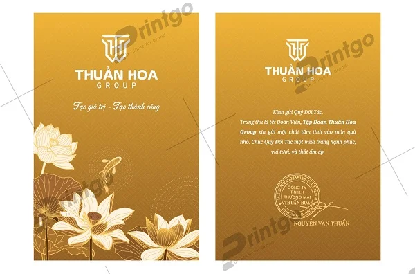 Mẫu thiệp trung thu đẹp dành cho doanh nghiệp