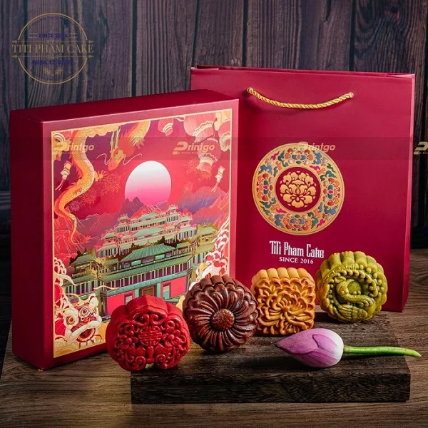 TiTiPham Cake và Printgo: Thiết kế và in bộ hộp bánh trung thu đặc biệt đón mùa trăng trọn tình