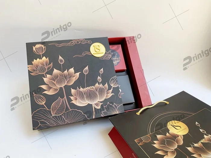 Hộp bánh trung thu với thiết kế ấn tượng