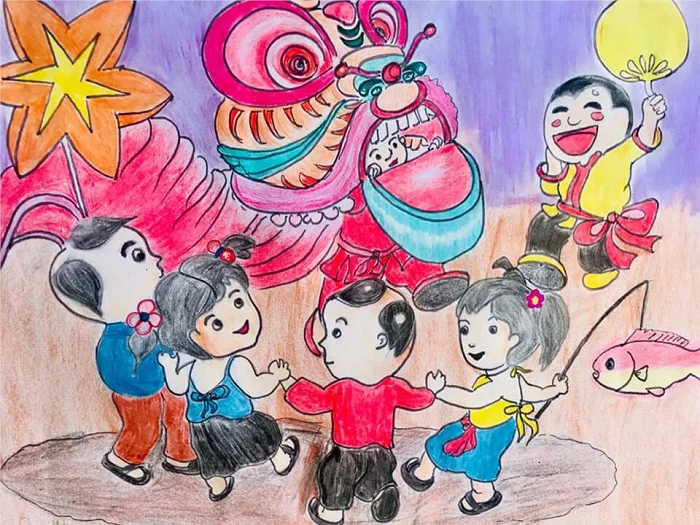 Tiếng cười vàng giòn của lũ trẻ 