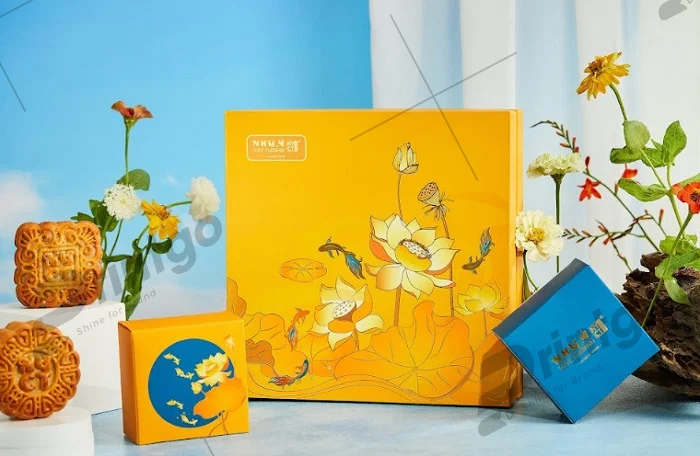 Họa tiết sáng với gam màu nổi bật