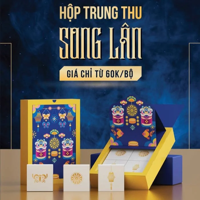 [ƯU ĐÃI CỰC HOT] - "BEST SELLER" HỘP TRUNG THU SONG LÂN GIẢM GIÁ CHỈ TỪ 60K
