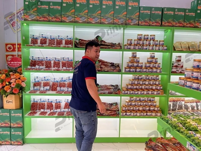 Trưng bày bao bì sản phẩm