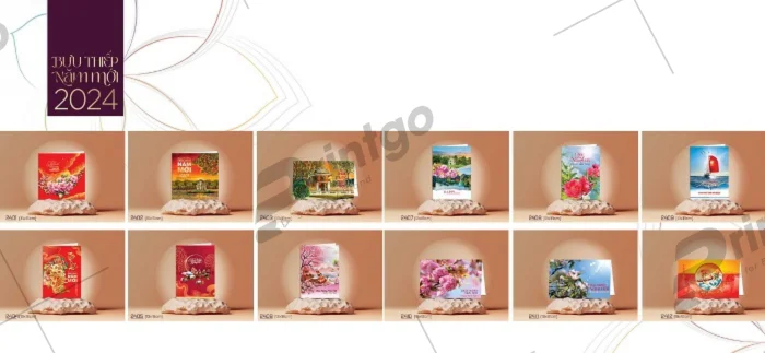 Bộ lịch với những hình ảnh đẹp 
