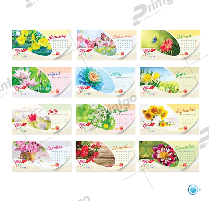 Khám phá nét hiện đại và truyền thống - Bộ sưu tập lịch tết Thời Đại Mới 2024 