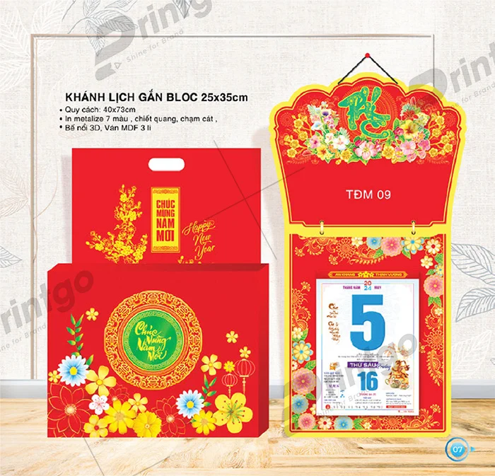 Khám phá nét hiện đại và truyền thống - Bộ sưu tập lịch tết Thời Đại Mới 2024 