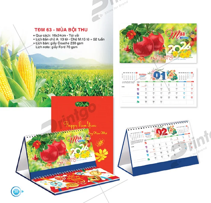 Khám phá nét hiện đại và truyền thống - Bộ sưu tập lịch tết Thời Đại Mới 2024 
