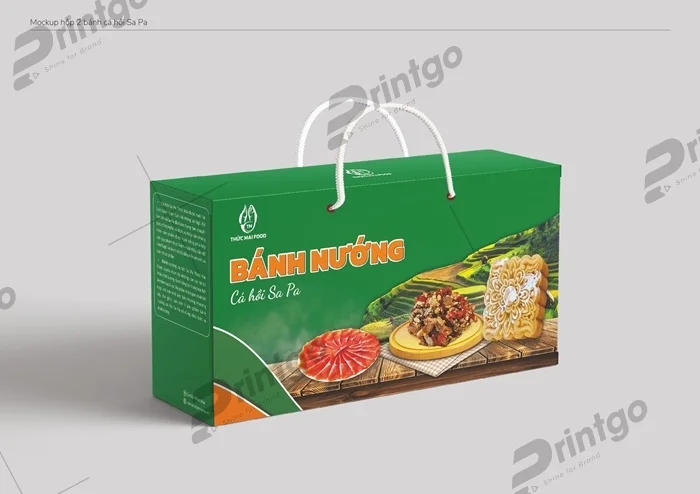 Hộp bánh nước cá hồi