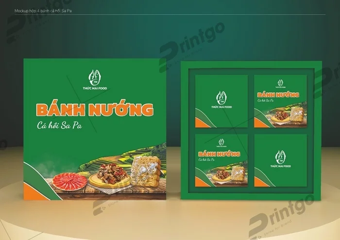 Hộp bánh nướng âm dương