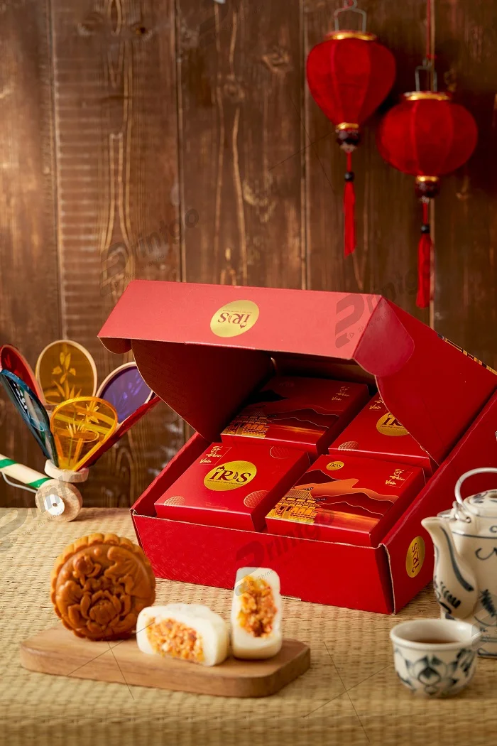Dự án hộp bánh trung thu Iris