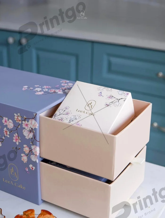 Chiêm ngưỡng mẫu hộp bánh cho Printgo thiết kế và in ấn