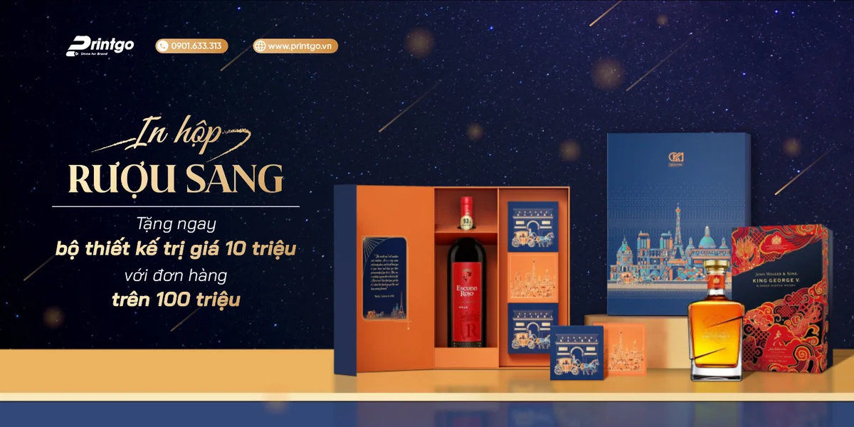 Chi tiết nội dung chương trình khuyến mại sản phẩm hộp rượu