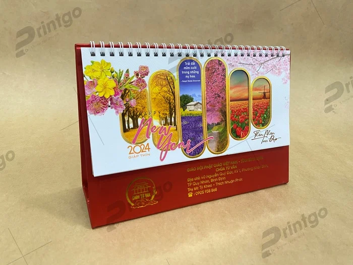 Bộ lịch chữ A số 2