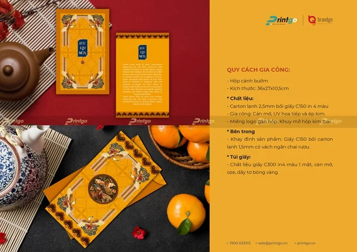 Hộp quà tết Tứ Phủ