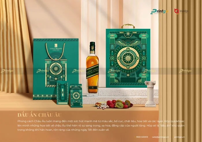 Hộp quà Tết Dấu Ấn Châu Âu