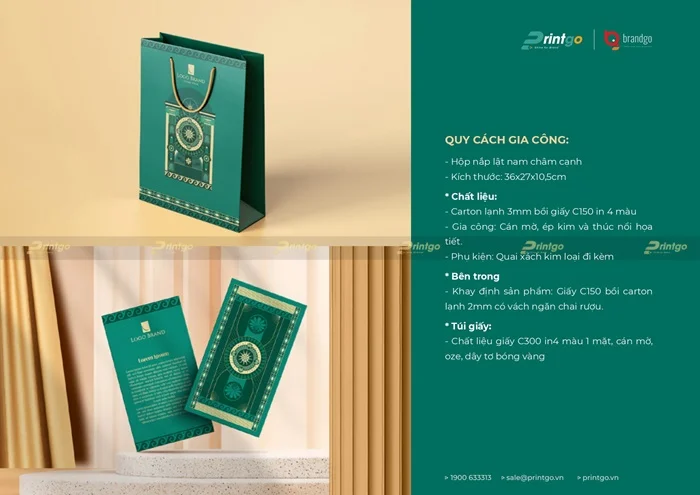 Hộp quà Tết Dấu Ấn Châu Âu