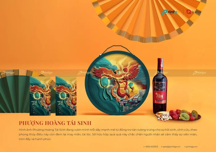 Hộp quà tết Phượng Hoàng Tái Sinh