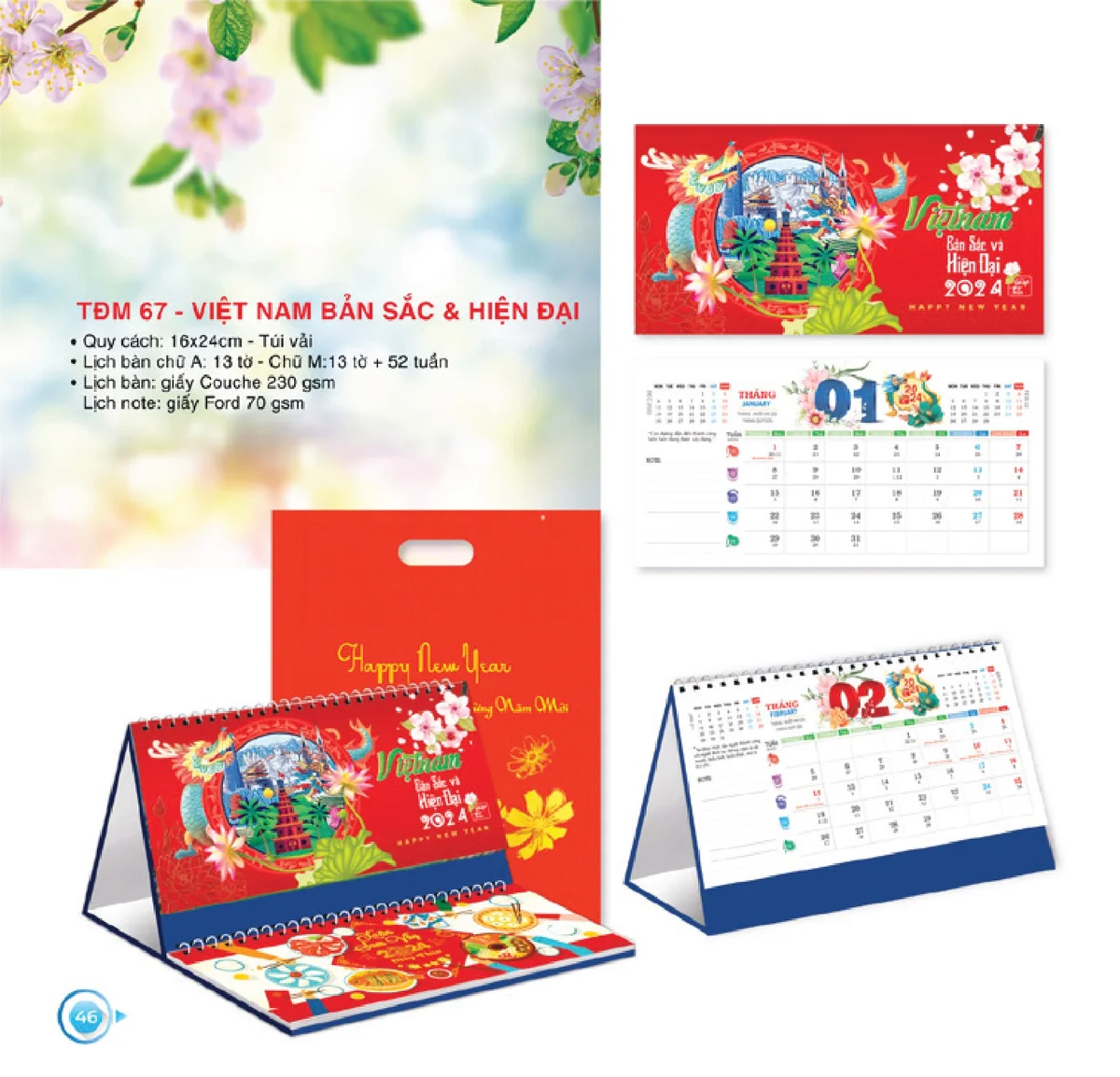 Một số mẫu lịch để bàn được khách hàng lựa chọn nhiều nhất