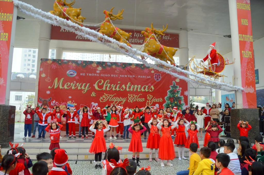 Những mẫu backdrop trang trí noel đẹp nhất