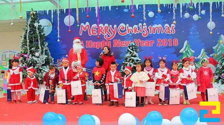 Những mẫu backdrop trang trí noel đẹp nhất