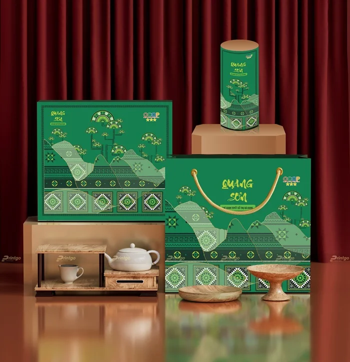 Bộ ấn phẩm chè Shan Tuyết Quang Sơn
