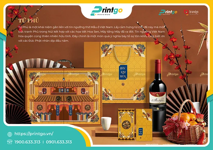 Hộp quà tết Tứ Phủ