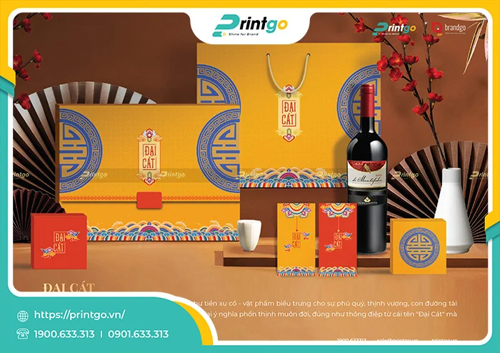 Hộp quà tết Đại Cát