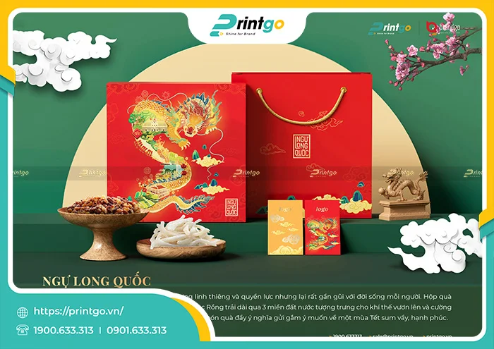 Hộp quà tết Ngự Long Quốc