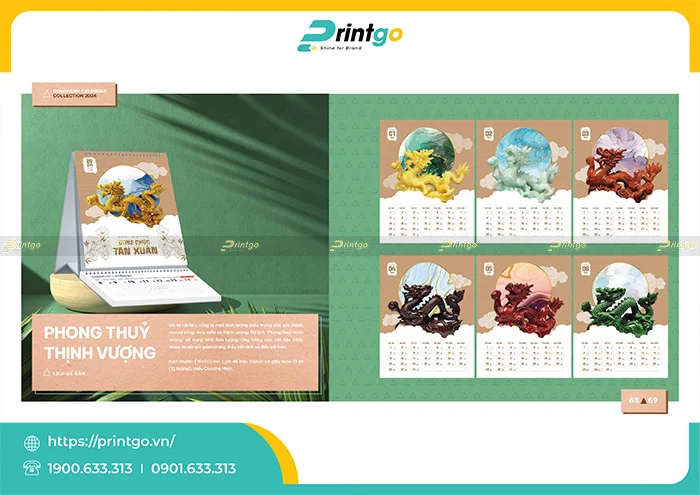 Giấy in lịch để bàn loại nào tốt nhất hiện nay